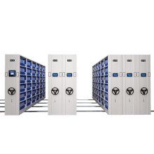 智能密集柜档案室密集架手摇式移动文件凭证柜电动轨道资料架货架