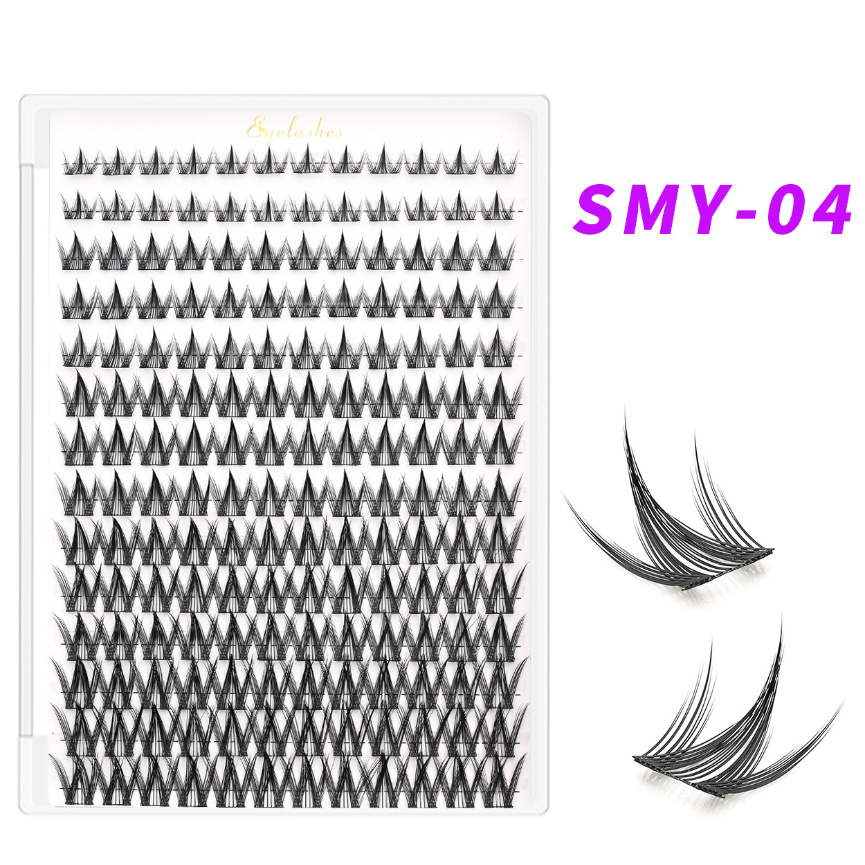 Personalizado Amazon venta caliente DIY transfronteriza pestañas falsas temu Xiyin Amazon Europa y América pestañas falsas comercio exterior al por mayor