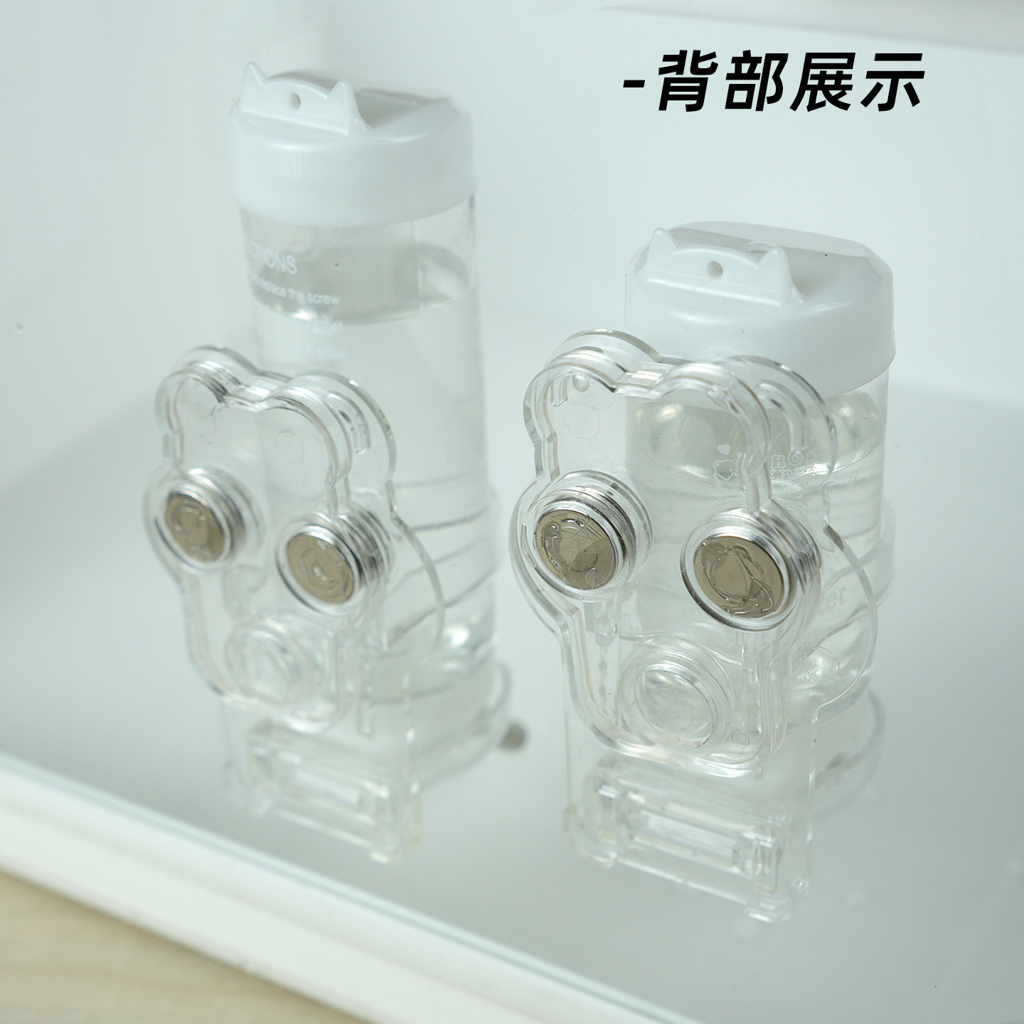 仓鼠金丝熊超强磁吸水壶支架亚克力笼玻璃箱饮水器固定器小宠用品