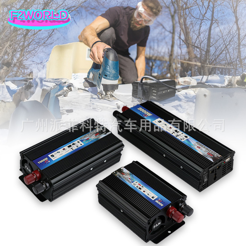 Inverter 12V DC to 220V AC 500W 1000W 2000W Power Voltage Converter Car Inverter
