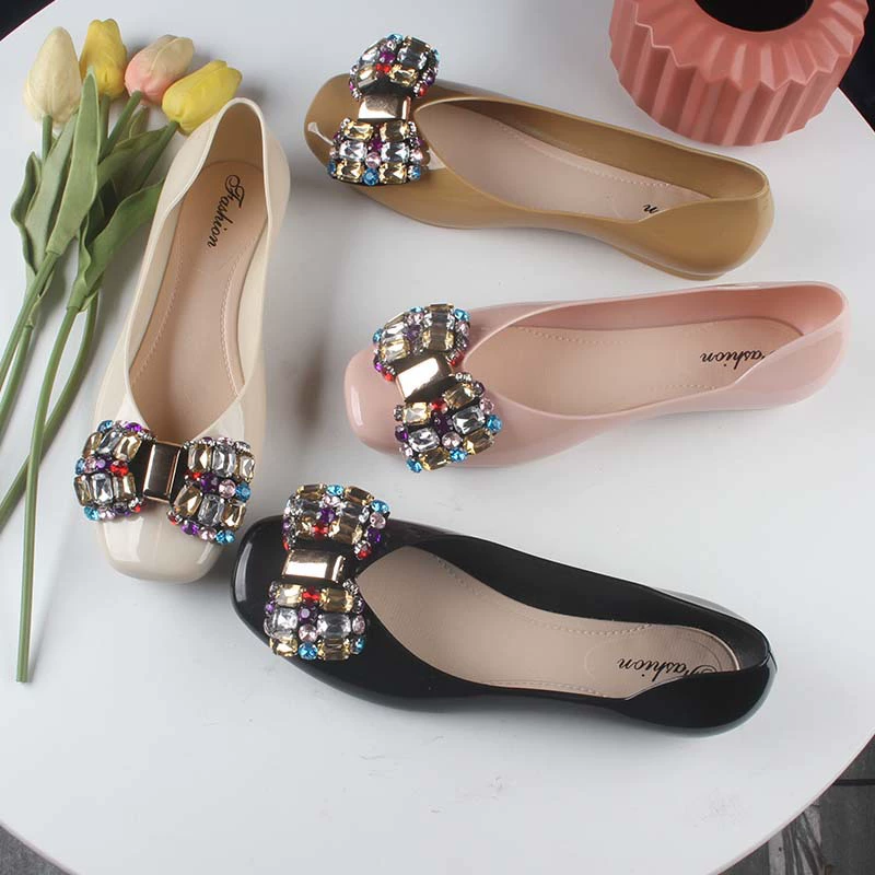 . Heli Shark модная летняя женская обувь с цветными бриллиантами, сандалии для дома и улицы, женская обувь на плоской подошве, сумка, повседневные женские сандалии на каблуке