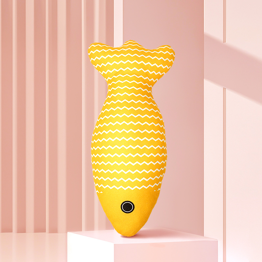 Juguetes para gatos de tamaño super grande, peces de menta, auto-hilar para aliviar el aburrimiento, peces de peluche, muñecas para dormir, juguetes de almohada, juguetes para gatos