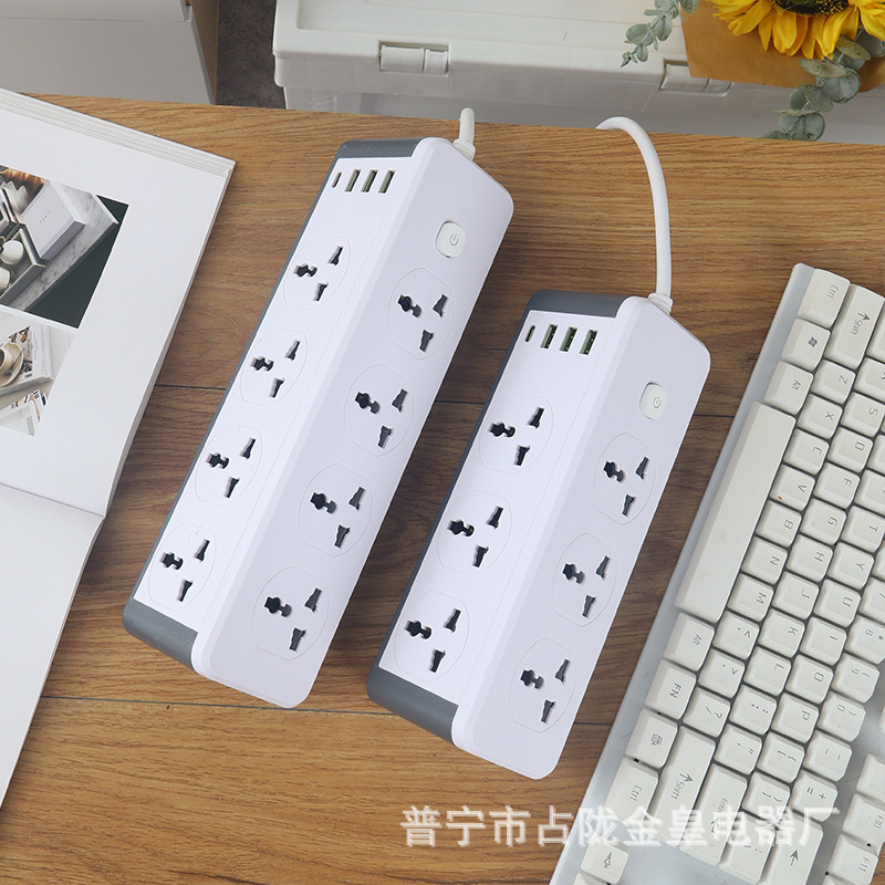 Red de comercio electrónico transfronterizo de camarón lote enchufe de doble cara enchufe de 6 bits, 8 bits, 10 bits poroso multipropósito enchufe de fila