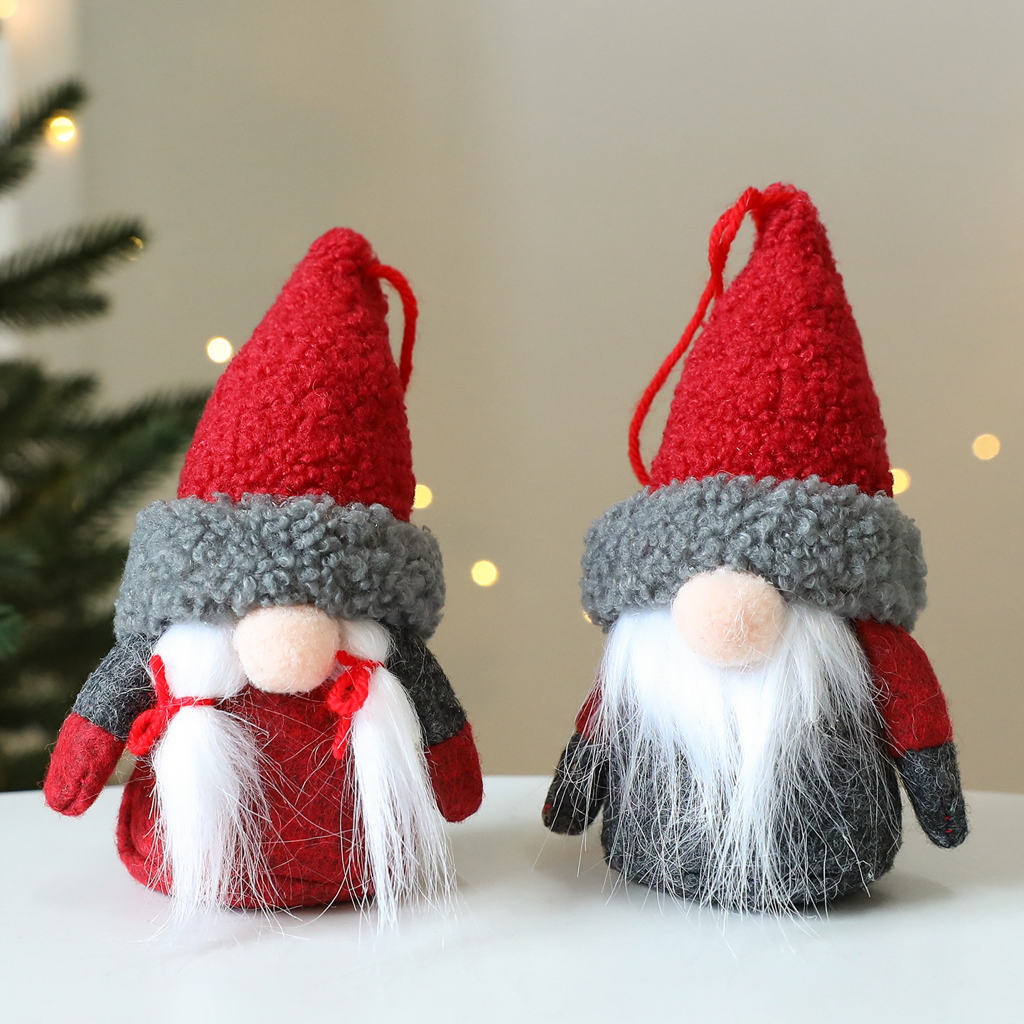 Pascua nueva cabeza de hongos rojos y verdes enanos decoraciones de Pascua decoraciones de ventanas decoración
