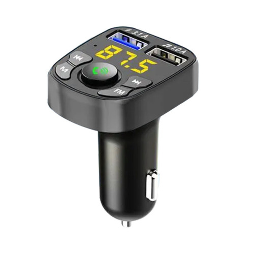 Private model X16 car charger fm transmitter mp3 player car cigarette lighter digital display smart car charger wholesale