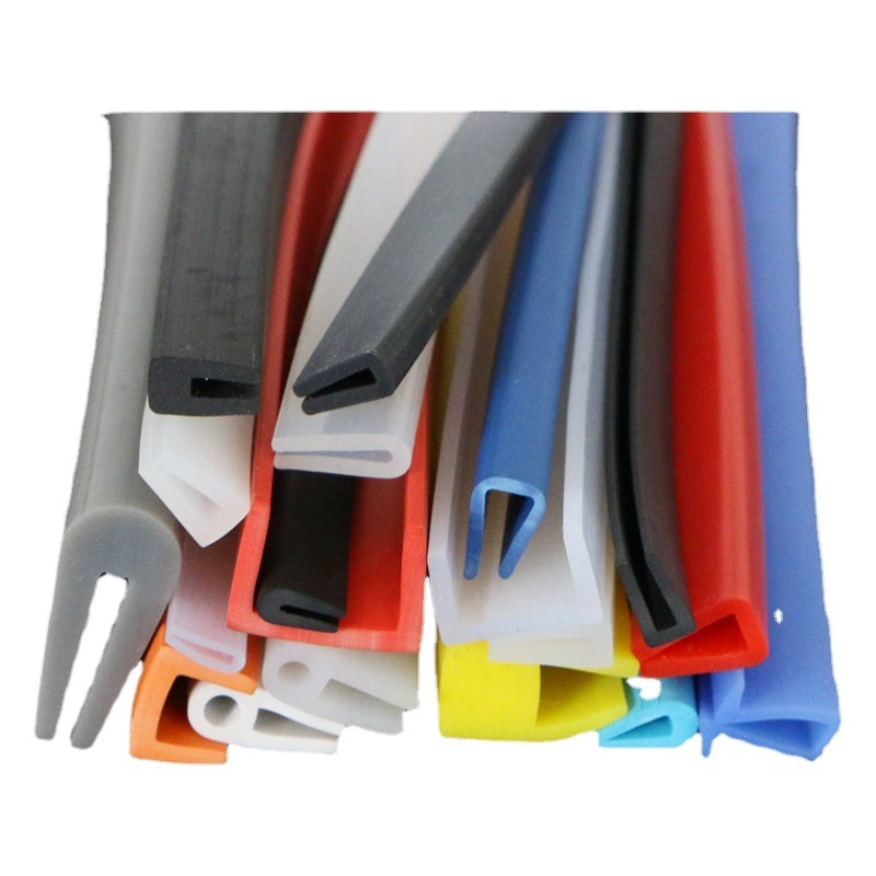 Силиконовая прозрачная U-образная кромка, стеклянная кромка, карта 1234567810 мм, кромка из листового металла, U-образная полоса