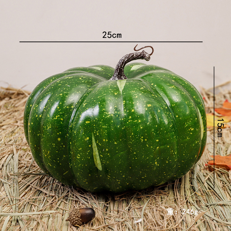 Simulación transfronteriza espuma calabaza modelo Halloween Acción de Gracias decoración de Navidad props disparo decoración de calabaza falsa image 56