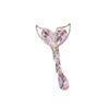 Boutique Shop Source Personality New Chinese Exquisite Curbine Duck Mint Girl Head G9 Crystal Fish Tail Folder