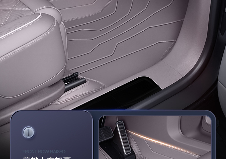 Suitable for Nio Es8 Floor Mats, Fully Enclosed Third-Generation 26 Car Interior Modification Accessories, Trunk Mat Supplies