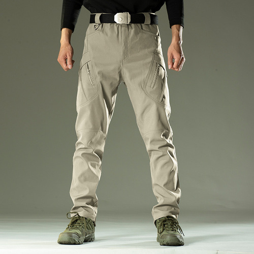 Cross-border outdoor tactical pants with elastic fabric IX7 city special operations long pants military enthusiast IX9 multi-pocket work pants