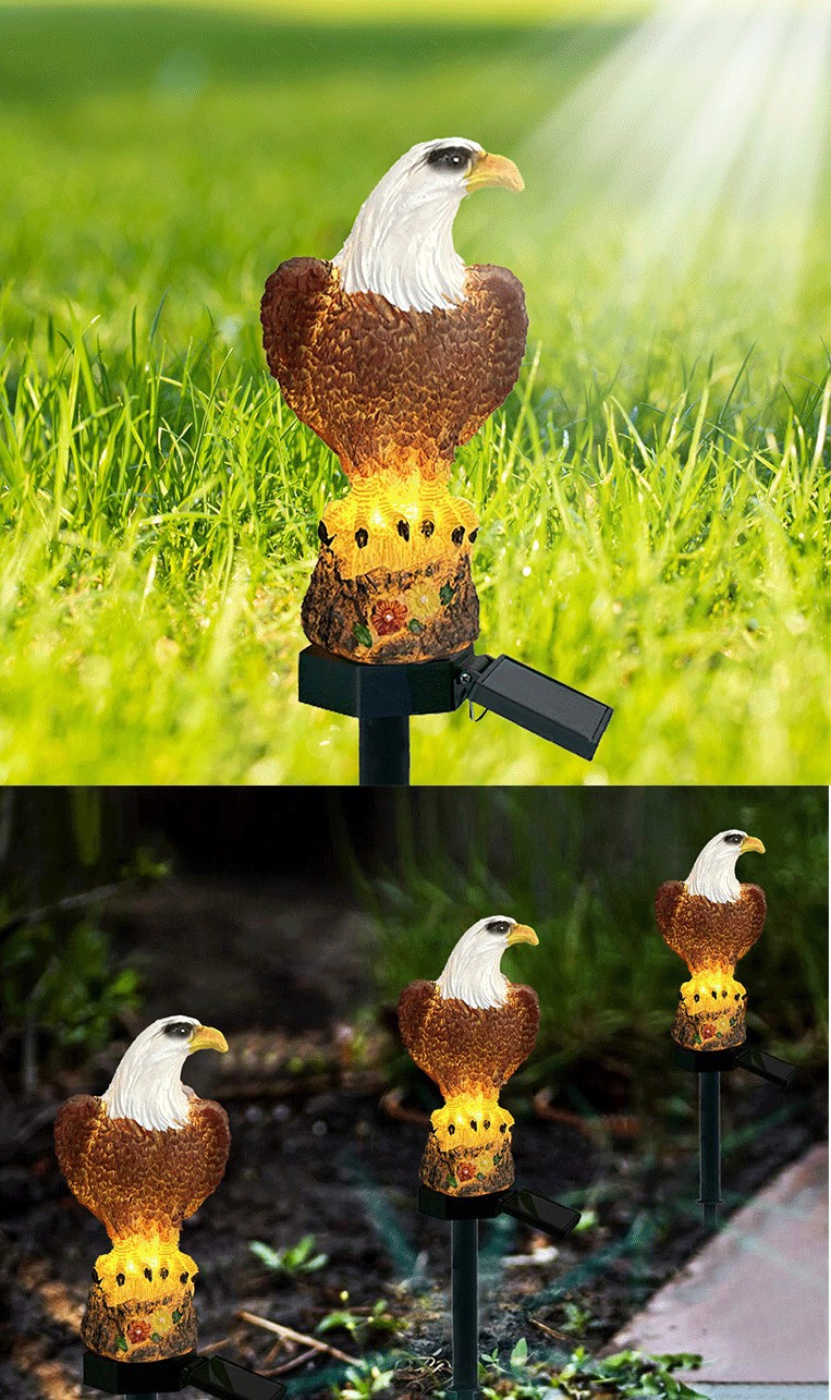 Solar Eagle Garden Light 1