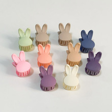 兔子儿童可爱发夹橡皮漆糖果色抓夹小号刘海发抓顶夹发卡发饰头饰