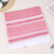 Arabic Headscarf Cross-Border New Red and White Plaid Men's Square Scarf Scarf Shawl High-End Ethnic Style Hat