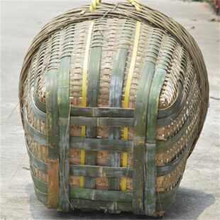 农家箩筐竹编大竹箩 手工篮竹制品竹萝筐谷箩超大竹收纳箩杂物箩-阿里巴巴
