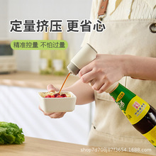 单手操作蚝油瓶压嘴泵头挤压家用真空耗油按压嘴挤蚝油蚝油瓶压嘴