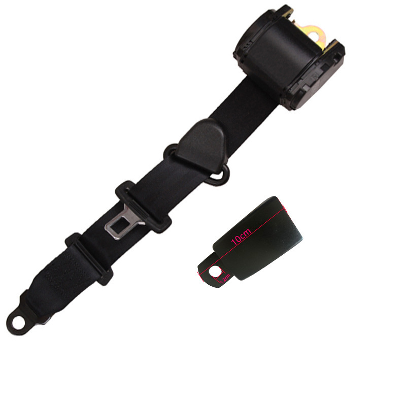 Fully Automatic Retractable Three-Point Safety Belt for Passenger Cars Emergency Locking Car Three-Point Safety Belt Set