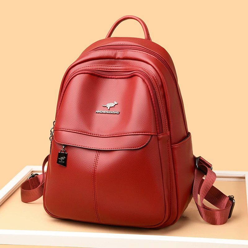 Backpack, shoulder bag for leisure, universal capacious travel school bag for traveling