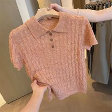 ��ϵ���ַ�polo���黨��֯����T��Ů�ļ��߼������ʷ�����������