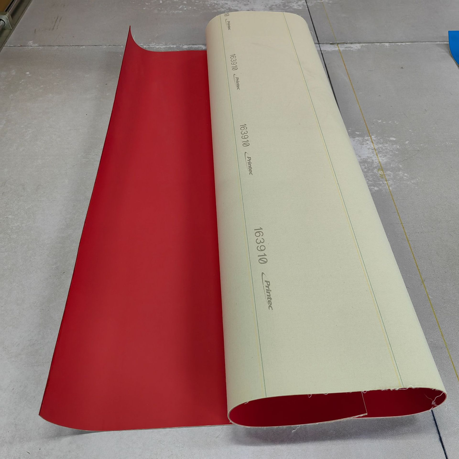 品迪红色UV印铁橡皮布6