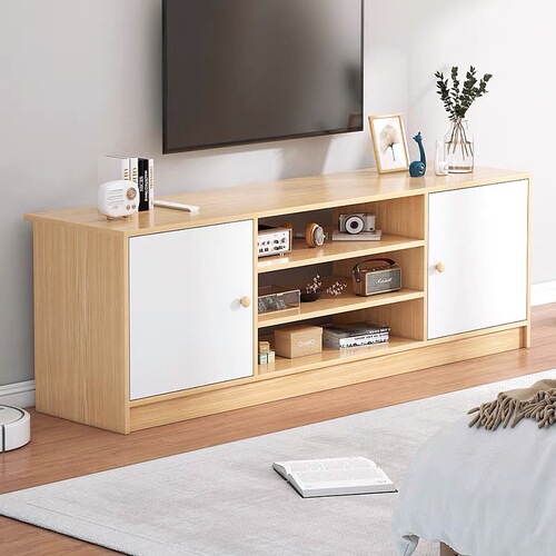 Small TV cabinet modern minimalist storage cabinet living room TV table bedroom small apartment floor cabinet rental TV cabinet
