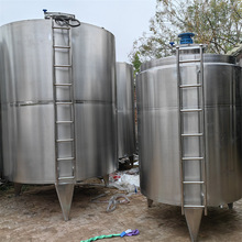 304不锈钢立式储罐10立方食品级酒水液体储罐不锈钢储酒罐