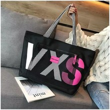 女包大容量单肩包托特大包手提包外出购物袋休闲简约韩版帆布牛津