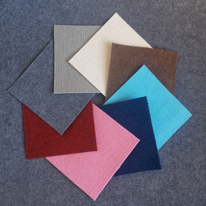 针刺条纹无纺布 木箱工具箱器材外包工业用纯色保护布 条纹无纺布