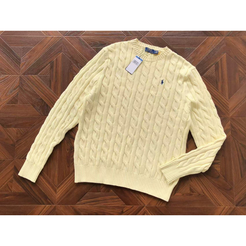 Fuente de alta versión Paul otoño ropa de hombre de cuello redondo chaqueta chaqueta camiseta de punto suéter de pony casual un cabello