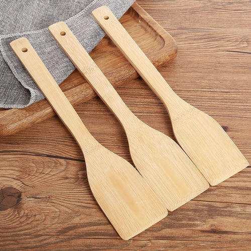 Wooden spatula, special wooden spatula for non-stick pots, wooden household cooking spatula, wooden spatula, high temperature resistant long handle wooden spatula