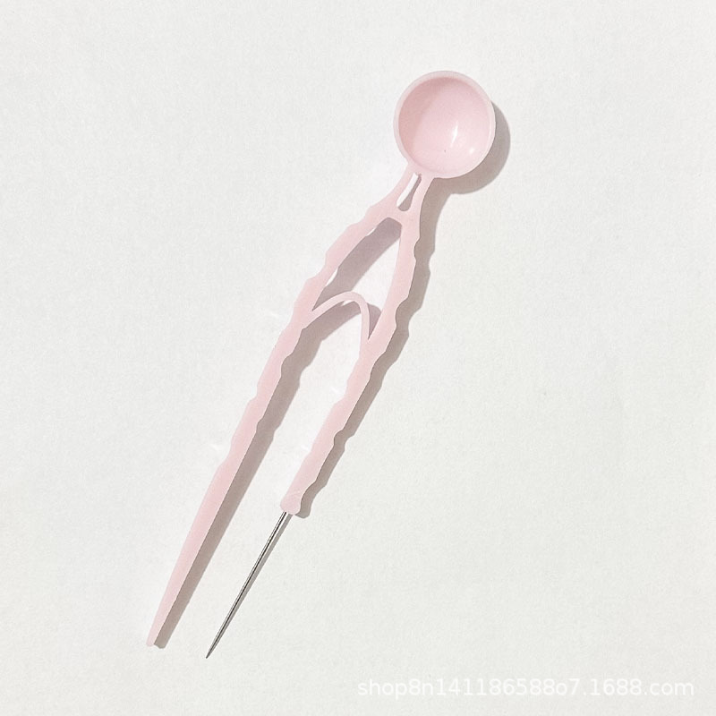 Kit de herramientas de frijol resistente a altas temperaturas material auxiliar bolígrafo de frijol pan de frijol pala de 2.6 mm plantilla de disco grande