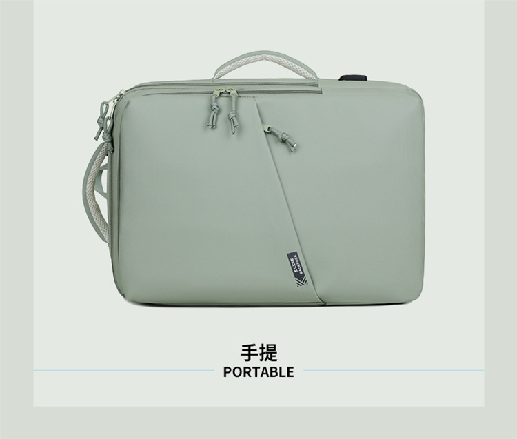 Cross-border backpack for men, multi-functional laptop bag, large-capacity dry-wet separation, leisure business travel backpack undefined