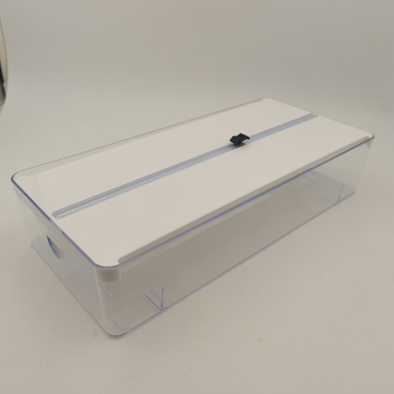 Paper Plastic Wrap Storage Cutting Box, a kitchen cling film cutter and storage box