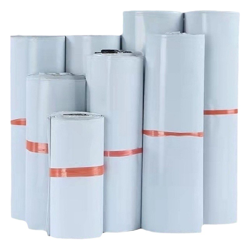 En stock al por mayor expreso bolsa productos negro nuevo material engrosado Paquete de embalaje bolsa de embalaje de seda grande bolsa de fábrica