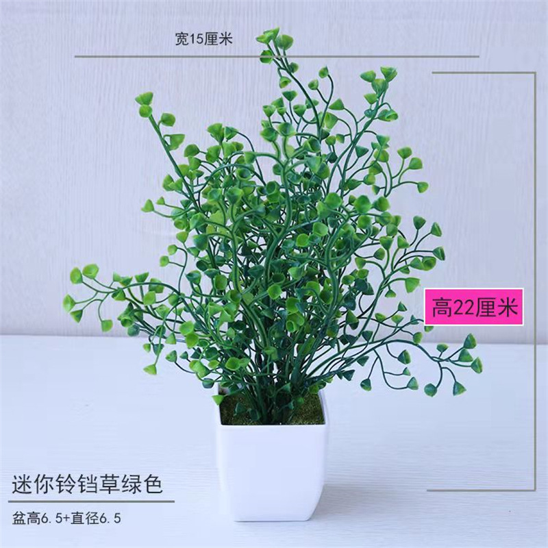 Pequeña imitación de flores falsas decoraciones de sala de estar decoración de mesa de té flores de plástico mano flores falsas plantas decoraciones