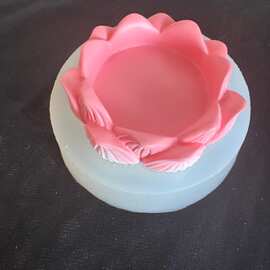 滴胶模具 莲花底座 硅胶模具