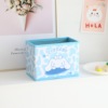 Simple cartoon cute student desktop stationery storage box dormitory home desktop debris small objects sorting box