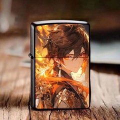 元神遊戲煤油打火機卡通動漫遊戲人創意批發校園周邊動漫周邊禮品