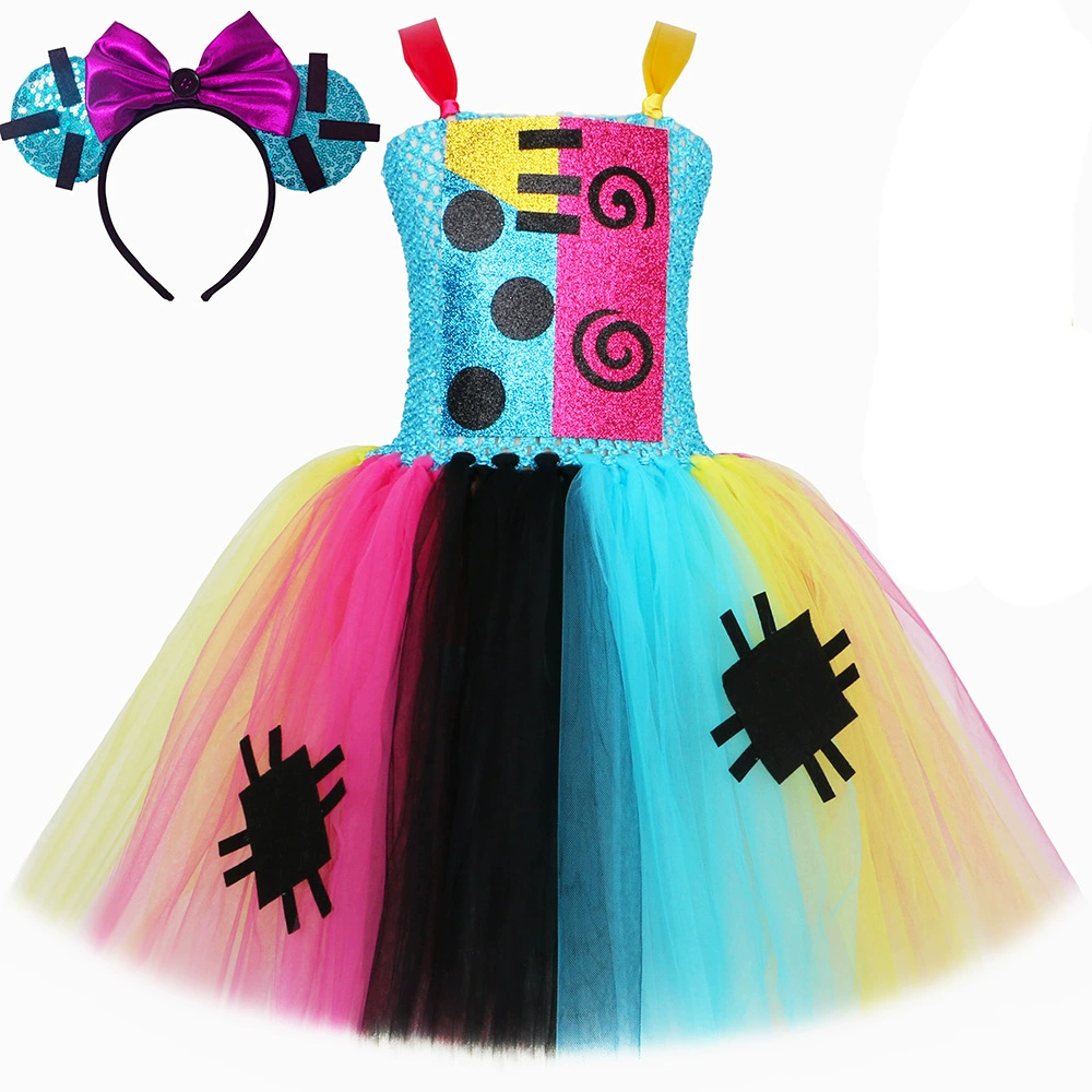 Children's dress, suit, halloween, tulle
