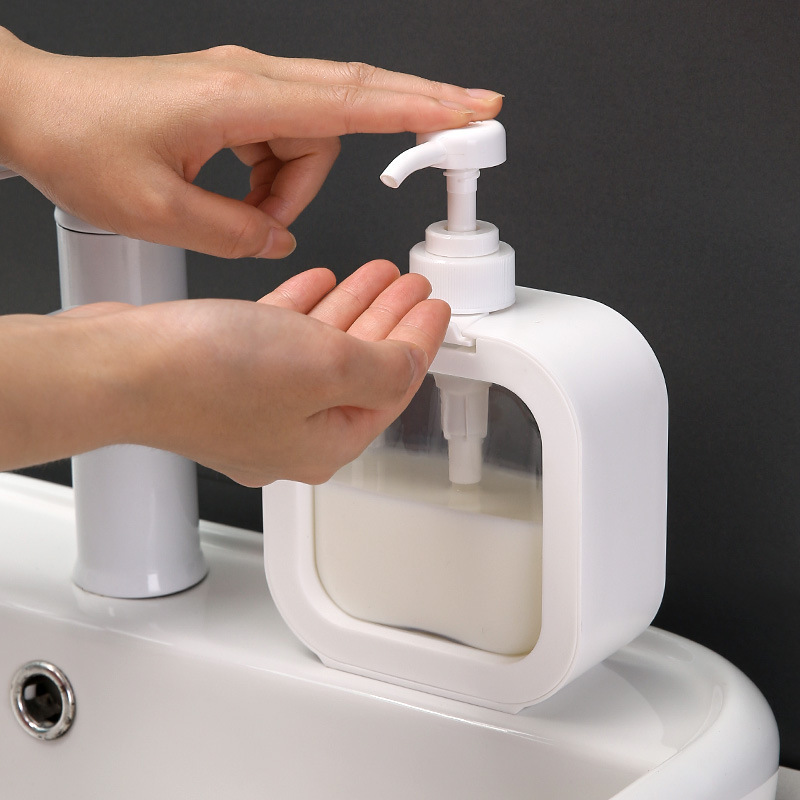 ハンドソープ入浴剤シャンプープッシュ式空ボトル洗顔料エッセンスローション収納ボトルハンドソープ分注ボトル|undefined