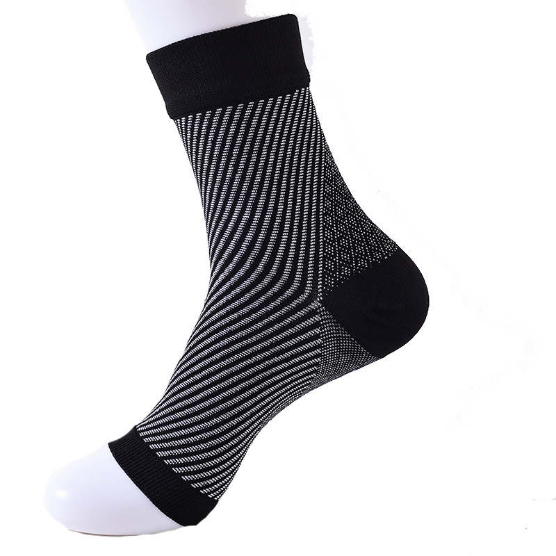 240N crossover sleeve calcetines de presión de tobillo de sarga de transporte de Amazon