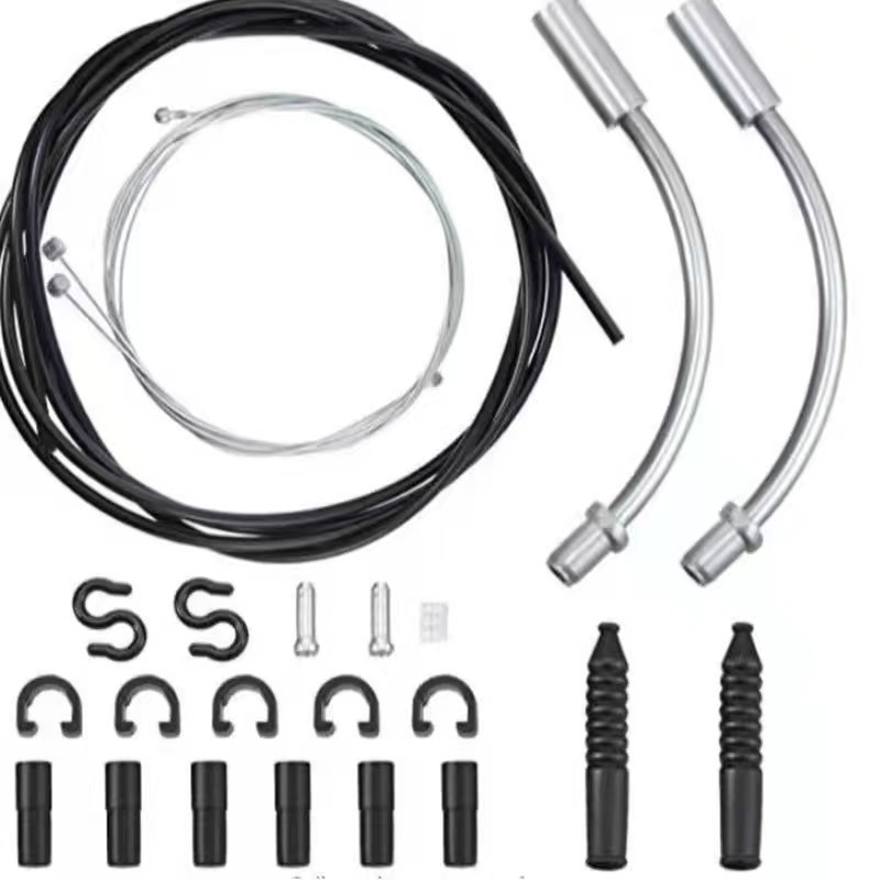 Traje de freno negro de carretera