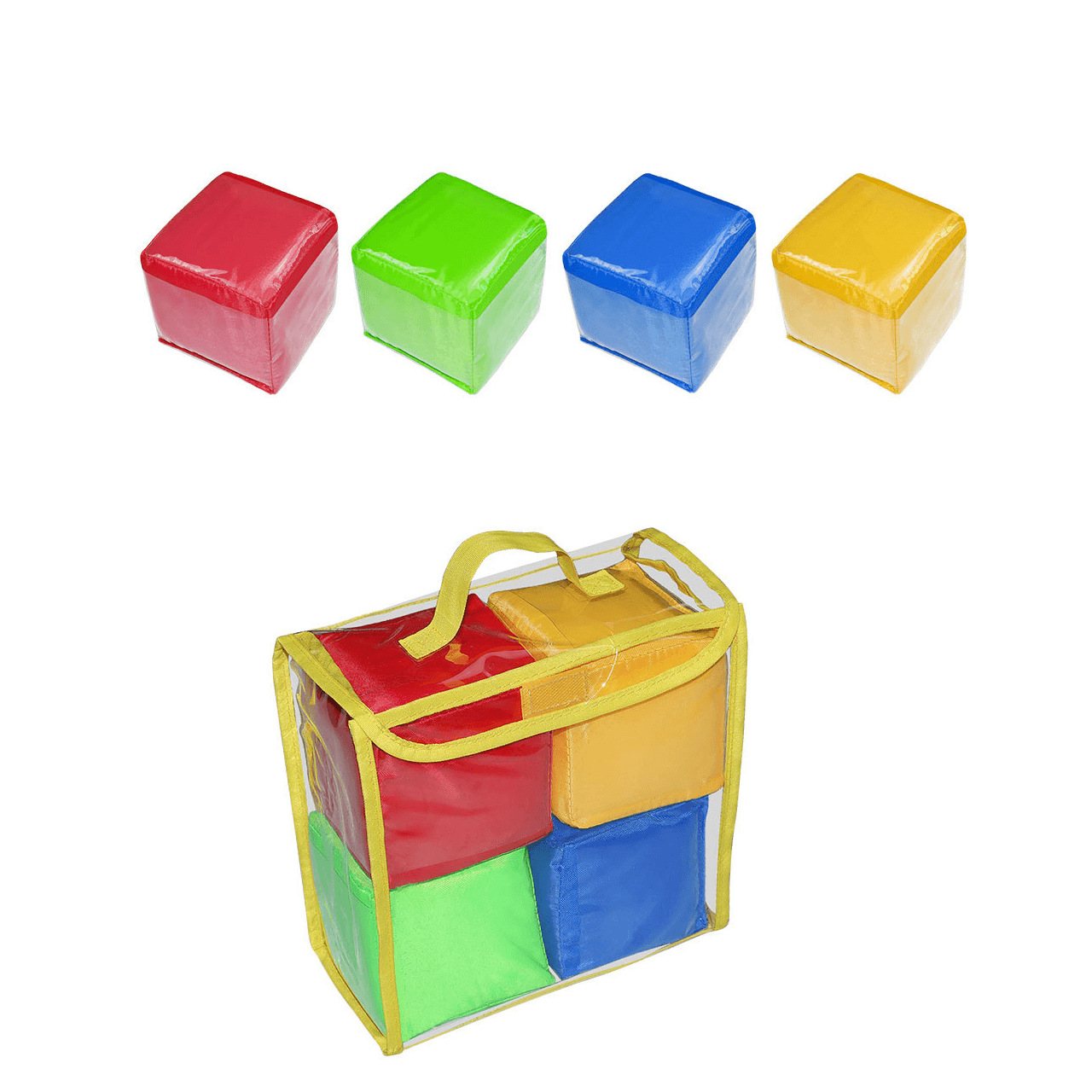 Amazon Supply juguete de los niños dados suaves lanzando dados juguete bolsa de almacenamiento de juguete lanzando juguete