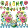 夏威夷新品插旗跨境气球