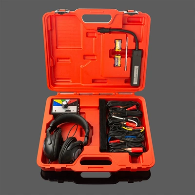 Automobile maintenance electronic stethoscope engine chassis gearbox abnormal noise detection tool mechanical diagnostic instrument (Mühərrik alətləri) - electronic-stethoscope-red-box