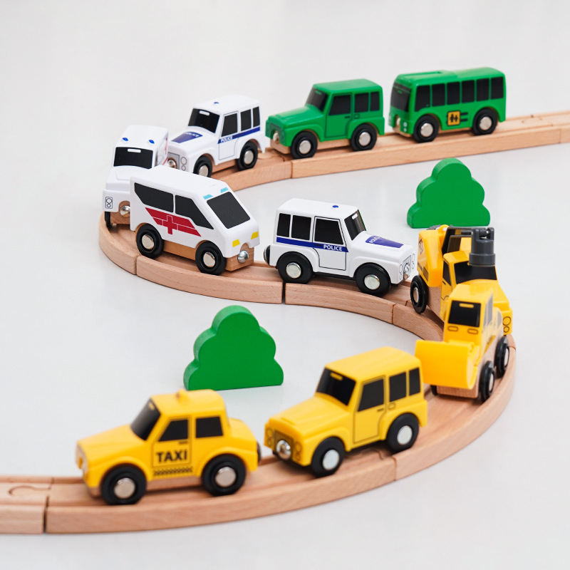 木質多機能磁気トーマス車の情景車はトーマス木質軌道と互換性があります。