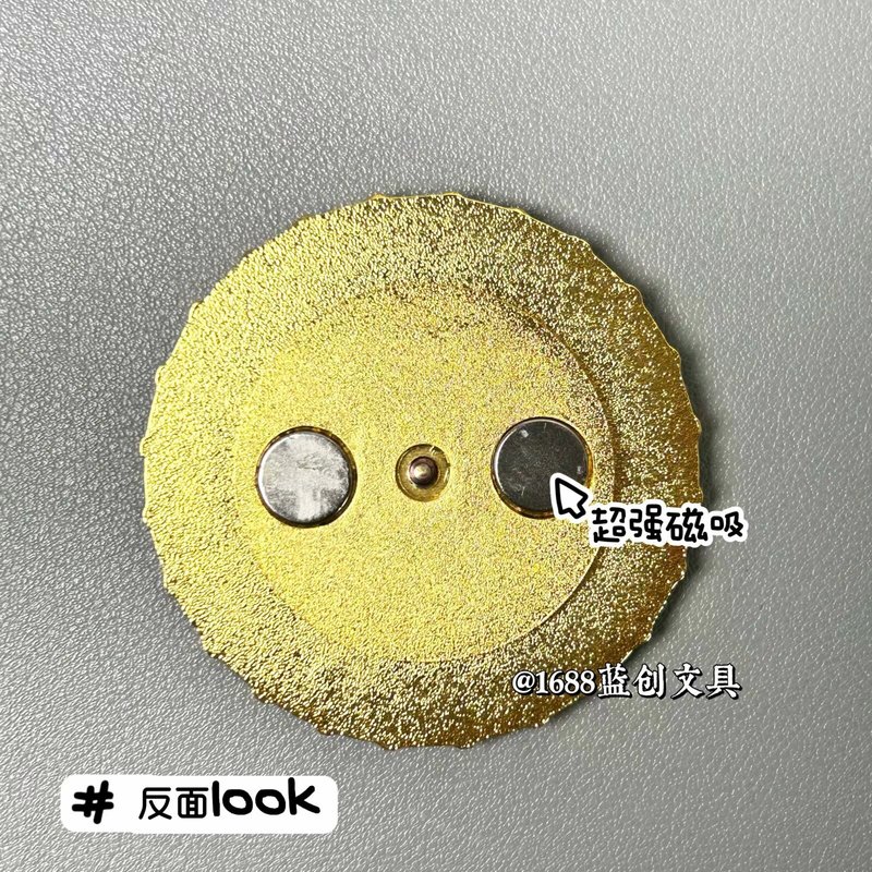厂家直销文创杭州油纸伞旅游纪念伴手礼礼物旋转磁吸金属冰箱贴|undefined