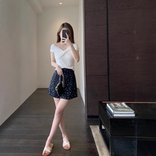 巨好看的夏日美感波点包臀短裙显瘦防走光半身裙女新款夏G061416