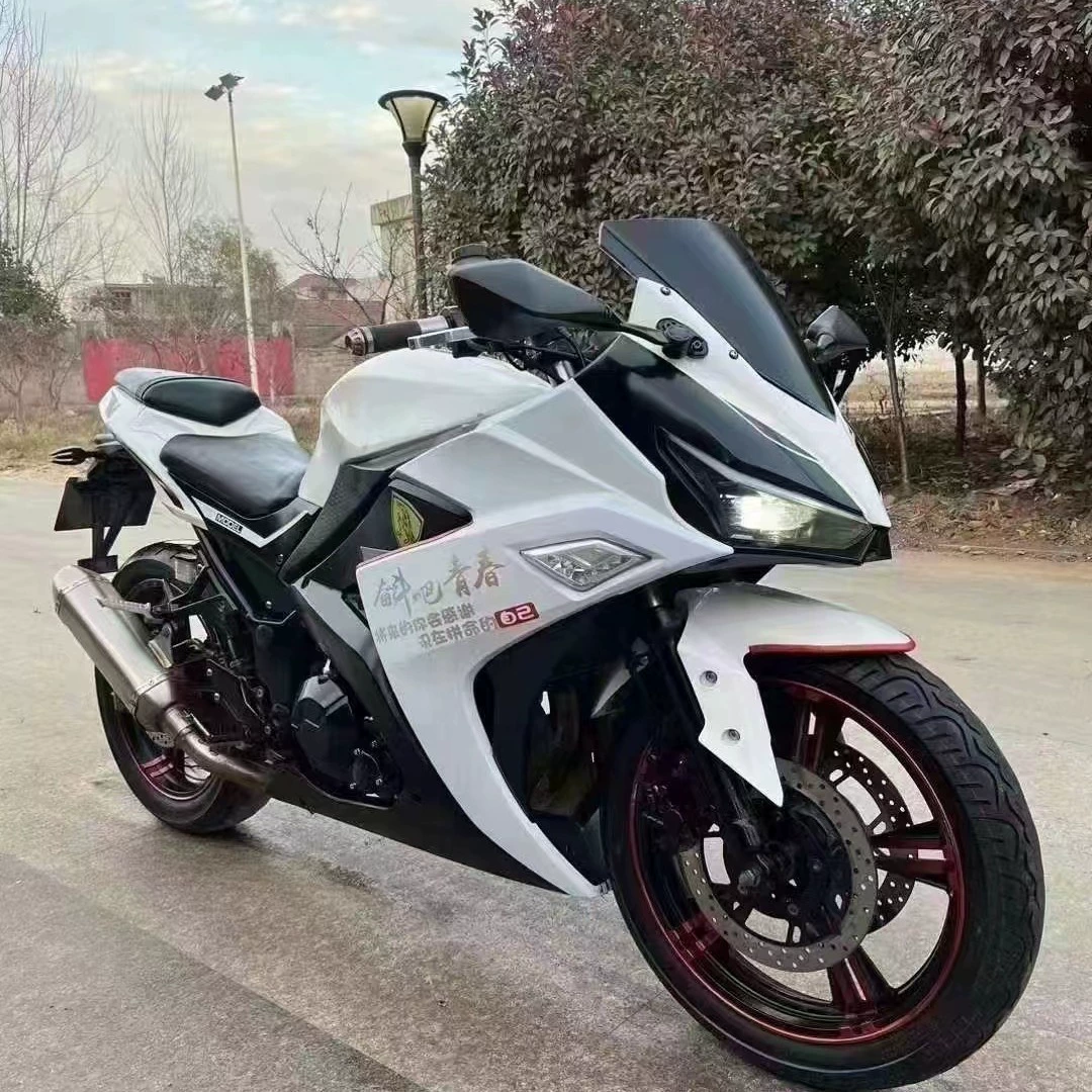 Национальная IV электрическая распылительная Kawasaki Ninja спортивный автомобиль, полный пакет документов, двойной цилиндр с водяным охлаждением 400 см³, запуск 6-ступенчатый