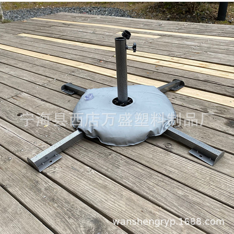 Cross-Border beach flag counterweight water bag advertising flag base water bag knife flag PVC water bag sunshade windproof water injection bag