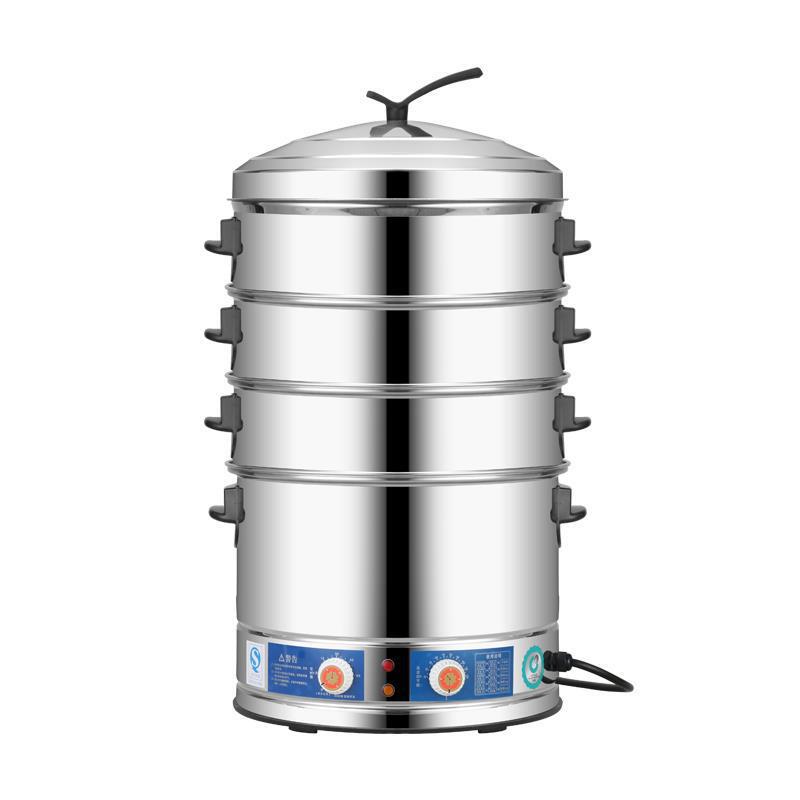 Commercial electric steamer electric steamer stainless steel steam cooker multi-layer steam equipment electrical catering hotel supplies export